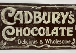 cadburys chocolate vintage sign
