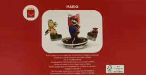 cardboard happy meal toy