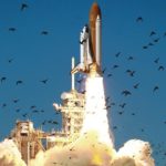 challenger launch photo