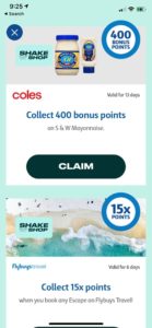 choose your prize flybuys