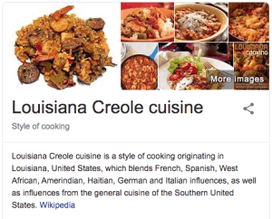 creole style cooking