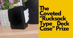 deck box in the shape of Ayu’s signature angel wings backpack