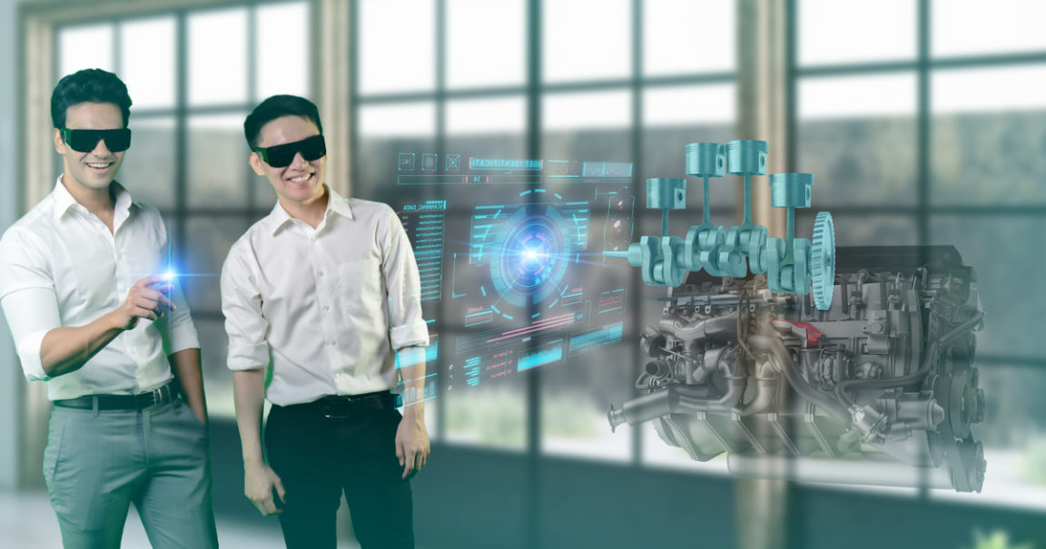 digital twin motor in automotive industry