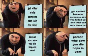 Dispicable Me Gru Among Us Meme Good Bad Marketing Dispicable Me Gru Among Us Meme Good Bad Marketing