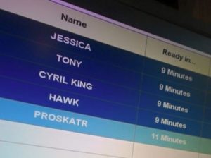 display with dominos orders in 2015