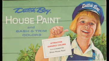 Dutch Boy Lead Paint ad from 1965