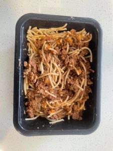 fitness outcomes beef polegneses with wholemeal spaghetti cooked