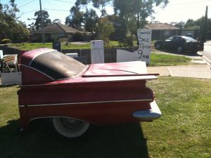 garage sale car boot