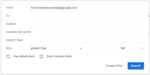 gmail create email filter