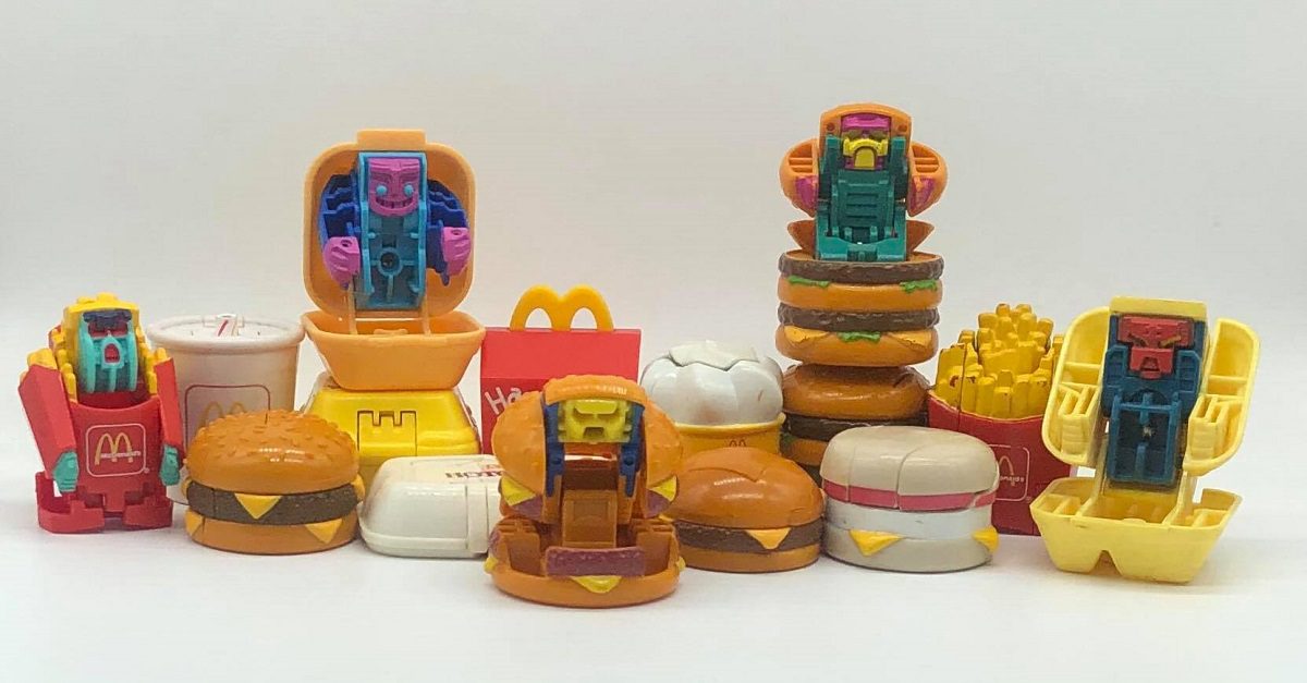 old happy meal toys