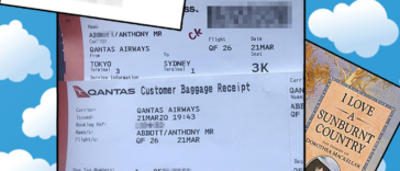Images from Alex Hope's article on Prime Minister Tony Abbott's flight details