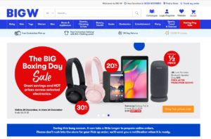 home page dec 2020 big w au website
