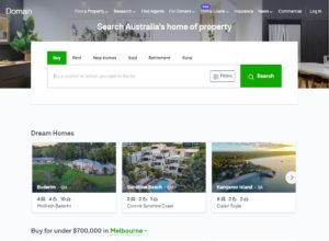 home page dec 2020 domain property website