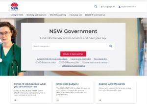 home page dec 2020 nsw gov