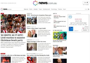 home page dec 2020 the live news com au website