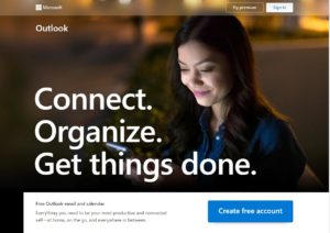 home page dec 2020 the live outlook website