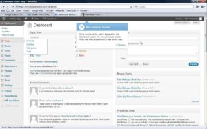 hover over posts in wordpress 3.3.1
