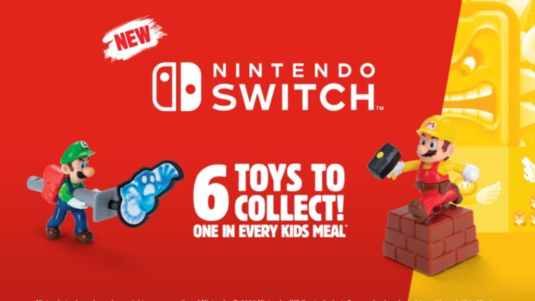 hungry jacks nintendo switch toys banner