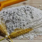 Flour with wheat