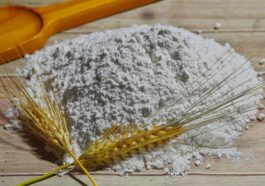 Flour with wheat