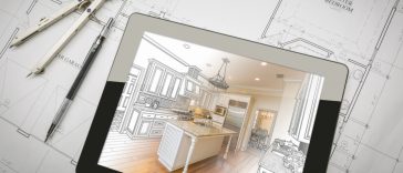 ipad and house plans