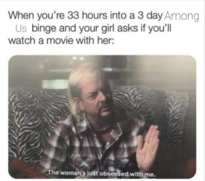 joe exotic among us meme