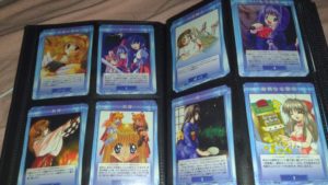 kanon tcg cards in binder