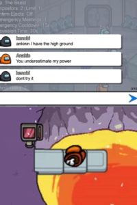 kenobi anakin high ground meme among us