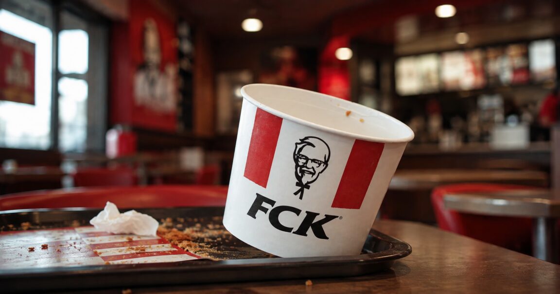 kfc fck bucket
