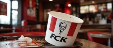 kfc fck bucket