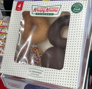 krispy kreme doughnuts banner