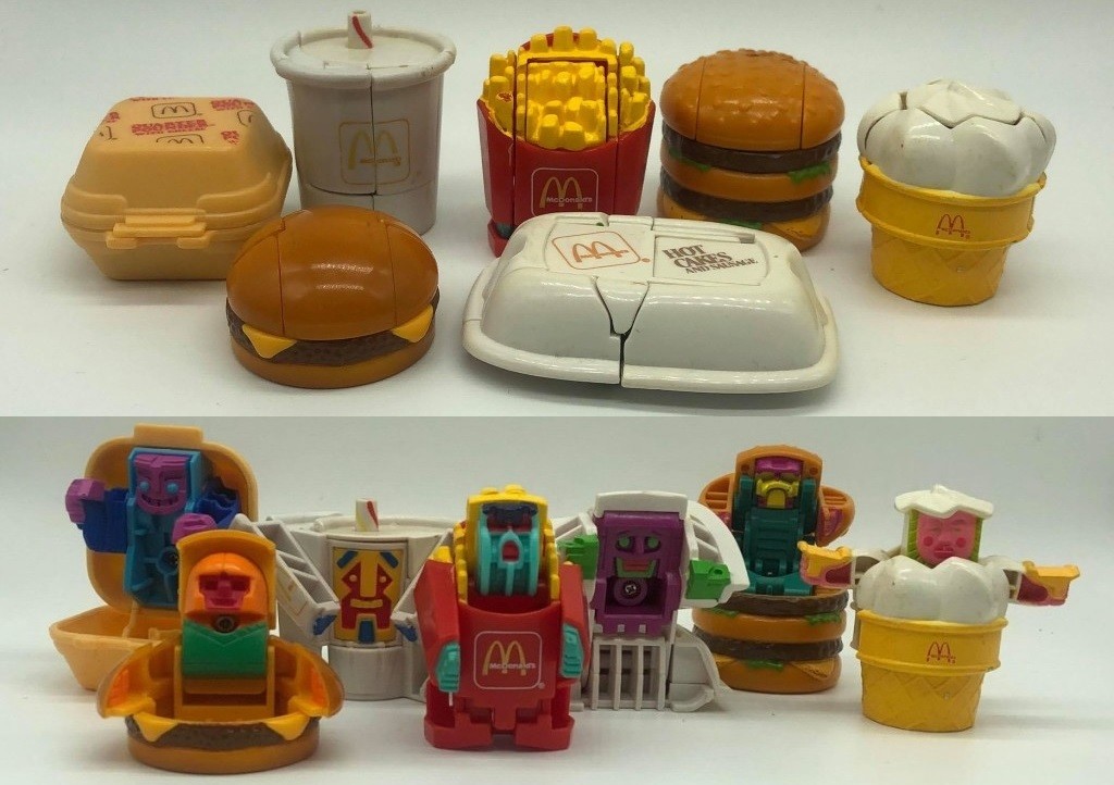 McDonald's Food Maker Sets - Kids Happy Meal - Hamburgers - Shakes -  McNuggets - Fries 