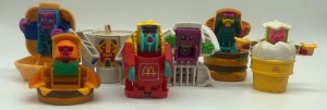 mcdonalds changeables transformers toys in robot mode series 2