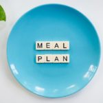 meal plan stock photo