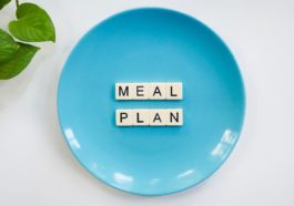 meal plan stock photo