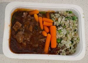 microwaved lean cuisine 5 hour slow cooked beef with veg grains protein plus