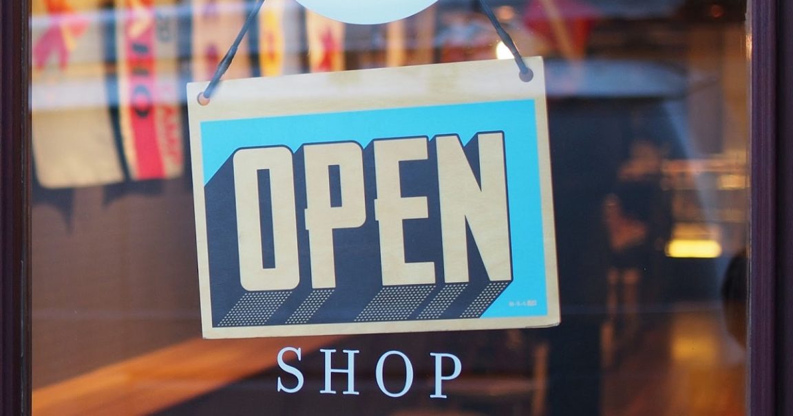 open for business