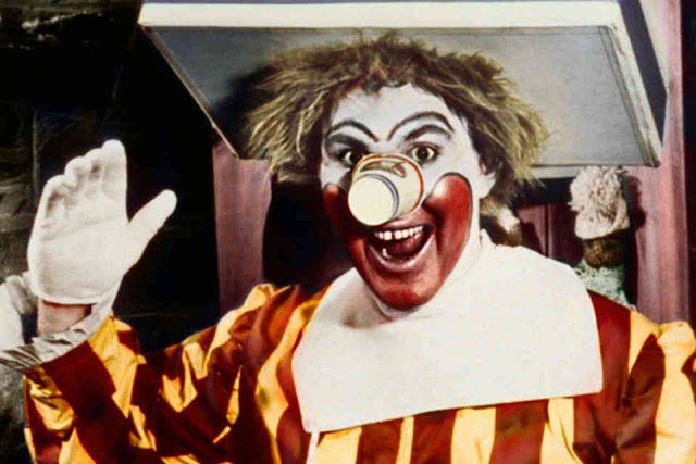 original ronald mcdonald design mascot 1963