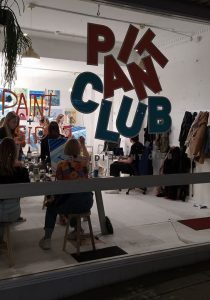 paint club sign
