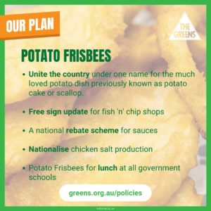 potato cake or potato scallop