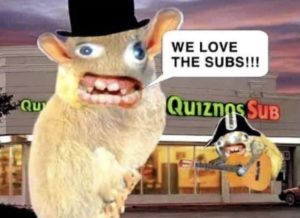 quiznos commercial 2003 spongmonkeys joel veitch