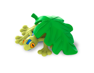 red eyed tree frog kinder surprise natoons south american toy