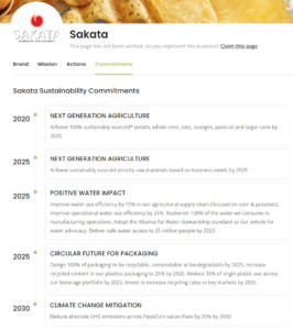 sakata sustainability commitments sustainable choice
