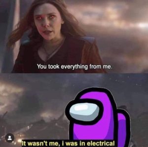 scarlet witch you took everything from me among us meme
