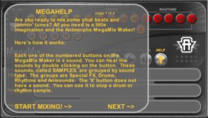 scholastic animorphs megamix maker flash game