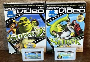 shrek 1 2 game boy advance video