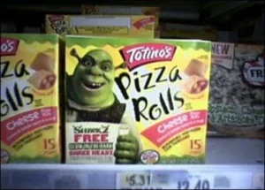 shrek 2 pizza rolls totinos