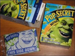shrek pop secret green popcorn