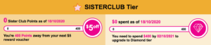 sister club tiers