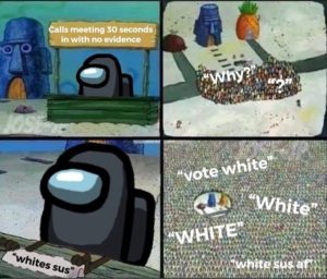 spongebob mob among us